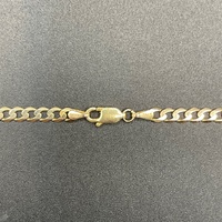 Unisex 9ct Yellow Gold Curb Link Necklace
