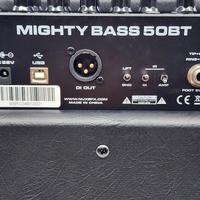 NUX Mighty Bass 50BT 50W Portable Bass Amp 6.5 Inch Speaker Bluetooth USB