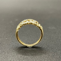 Ladies 9ct Yellow Gold Filigree Ring