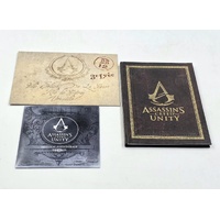 Assassins Creed Unity Notre Dame Edition Statue Art Book Set No Game
