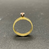 Ladies 18ct Yellow Gold Natural Diamond Ring