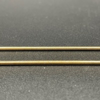 Ladies 9ct Yellow Gold Snake Link Necklace