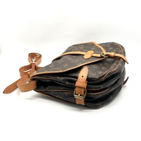 Louis Vuitton Saumur 30 Monogram Canvas Crossbody Bag Authentic