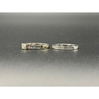 Ladies 18ct White Gold Diamond Bridal Ring Set
