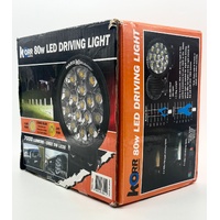 Korr HK80/700 80W LED Driving Light 7000 Lumens IP68 9-30V Heavy Duty