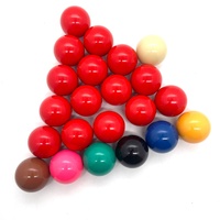 Super Crystalate 22 Set Snooker Balls Complete Cue Sports Kit with Box