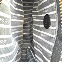 Mimco 60250329 Serene Crossbody Bag Black Pebbled Leather Rose Gold