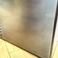 National Luna NLR 50SL Legacy 50L Stainless Dual Fridge Freezer