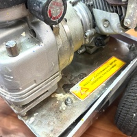 Atomex LM‑70G Single Gun Line Marking Machine 6HP Honda GX‑200 3300 PSI