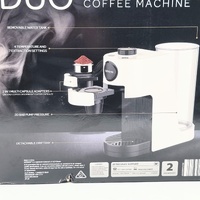 Expressi Duo 2 in 1 Capsule and Ground Coffee Machine Matte White KM-C0520