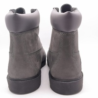 Timberland Classic 6 Inch WP Boot Dark Grey Nubuck Mens 12 TB0A2GPTC64