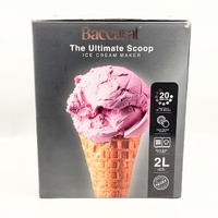 Baccarat The Ultimate Scoop Ice Cream Maker Frozen Dessert Maker