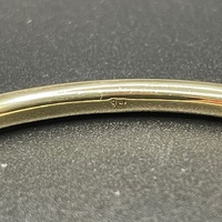 Ladies 9ct Yellow Gold Round Bangle
