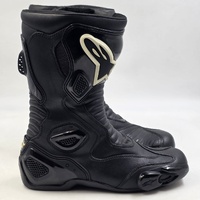 Alpinestars S-MX 5 Motorcycle Boots Black - Size 44 - Road Racing
