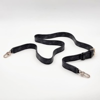 Guess Erica Triple Compartment Shoulder Bag Black Crossbody Strap