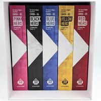 Ace Toyz CMSH-00 Classic Mighty Superhero Figure Box Set - Power Rangers - Includes Exclusive Combined Weapon