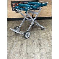 Makita Folding Miter Saw Stand Jobsite Trolley Wheels 100kg Capacity