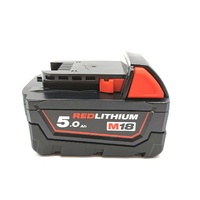 Milwaukee M18 18V RedLithium-Ion 5.0Ah Extended Capacity Battery Pack M18B5