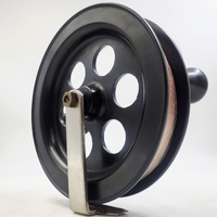 Vintage KP 9" Fishing Spool Reel Classic Sidecast Surf Fishing Reel