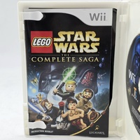 LEGO Star Wars The Complete Saga Nintendo Wii Game With Manual