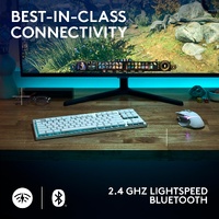 Logitech G915 X LIGHTSPEED TKL Low Profile Wireless Gaming Keyboard White