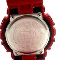 Casio G-Shock GA-100B Analog Digital Resin Strap Mens Red Watch 200m WR