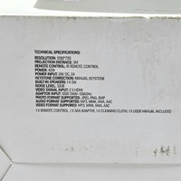 Anko Portable HD Movie Projector - 720p Resolution, Supports HDMI, USB, & Micro SD, Perfect for Indoor & Outdoor Movie Nights