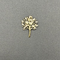 Ladies 9ct Yellow Gold Tree Of Life Pendant