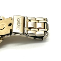 Seiko Le Grand Sport Solar Chronograph V172-0AN0 Black Gold Tone Watch