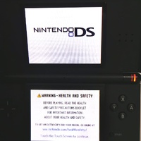 Nintendo DS Lite USG-001 Black Handheld Console No Stylus Pen