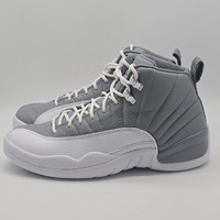 Nike Air Jordan 12 Retro Stealth CT8013-015 White Cool Grey Size US 9