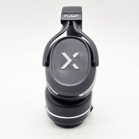 BlueAnt PumpX Gym ANC Over-Ear Bluetooth Headphones Black Silver