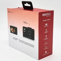 Vivitar Flip Screen Digital Camera Black 20MP 4K Ultra HD