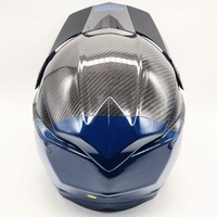 Bell Moto‑10 Spherical Strike Gloss Blue Motocross Helmet Size M