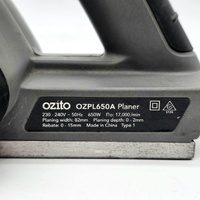 Ozito OZPL650A 650W Corded Planer 82mm 0-2mm Rebate 17000rpm