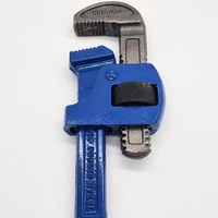 Record 14 Inch Heavy Duty Straight Pipe Wrench Forged Steel Cast Iron