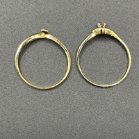 Ladies 18ct Yellow Gold Diamond Bridal Ring Set