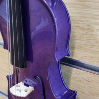 Stentor Harlequin 1/2 Size Violin Outfit Purple with Case and Bow