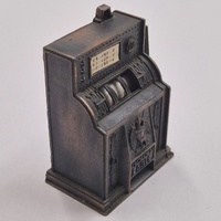 Antique Style Metal Pencil Sharpener Golden Eagle Slot Machine Desktop Collectible