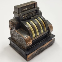 Antique National Cash Register Metal Pencil Sharpener Vintage Desk Collectible