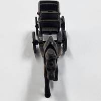 Antique Style Metal Pencil Sharpener Horse Drawn Carriage Vintage Desk Collectible