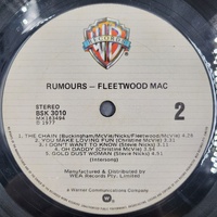 Fleetwood Mac – Rumours 1977 Re-Press Vinyl LP Record Classic Rock Album