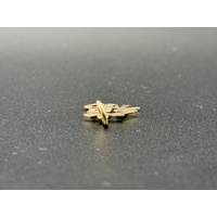 Unisex 14ct Yellow Gold Chinese FU Symbol Pendant