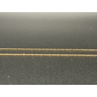 Unisex 9ct Yellow Gold Figaro Link Necklace