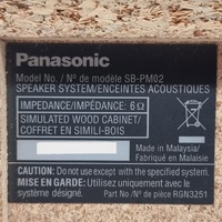 Panasonic SA-PM250 Micro HiFi Stereo System CD USB Bluetooth