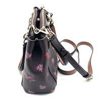 Coach F11932 Mini Christie Carryall In Wildflower Print Coated Canvas Satchel