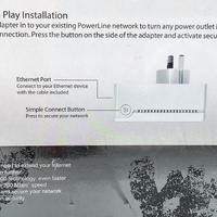 D-Link PowerLine AV500 Passthrough Network Starter Kit DHP-P309AV