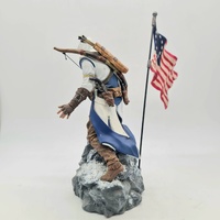 Ubisoft Assassin's Creed III Connor Kenway Limited Edition Statue with Flag