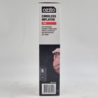OZITO 7.4V Cordless Inflator Portable Air Pump Tyre Ball Bicycle Rechargeable