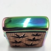Zippo Woodchuck USA Leaf Design Windproof Lighter Collectible Pocket Lighter